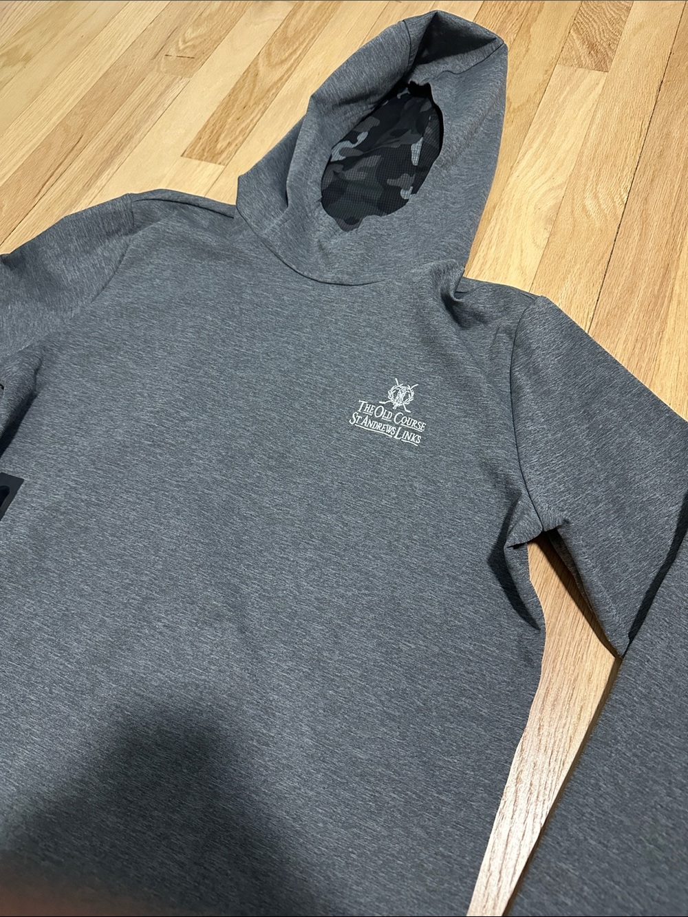 Greyson Cokato St Andrews Old Course Golf Hoodie Gray